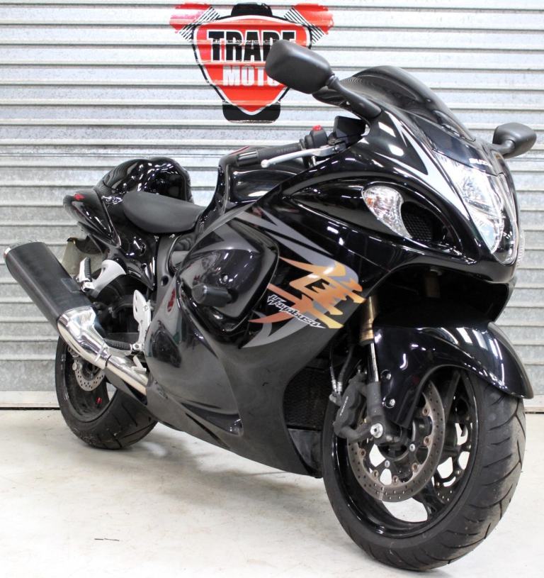 2009 59 SUZUKI GSX R 1300 HAYABUSA 1340 GEN 2 BLACK HPI CLEAR 5532 MILES NEW MOT