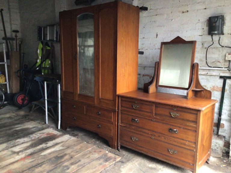 Wardrobe and Dressing Table