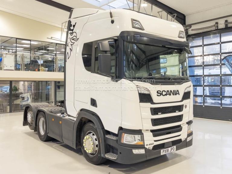 2018 (18) SCANIA R450 6X2 TAG HIGH CAB