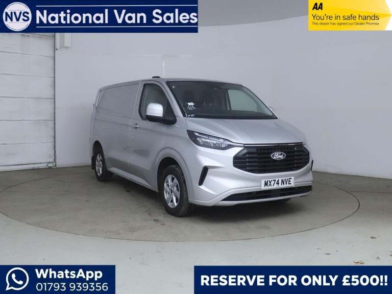 2024 Ford Transit Custom 2.0 280 EcoBlue Limited L1 H1 Euro 6 (s/s) 5dr PANEL VAN Diesel Manual
