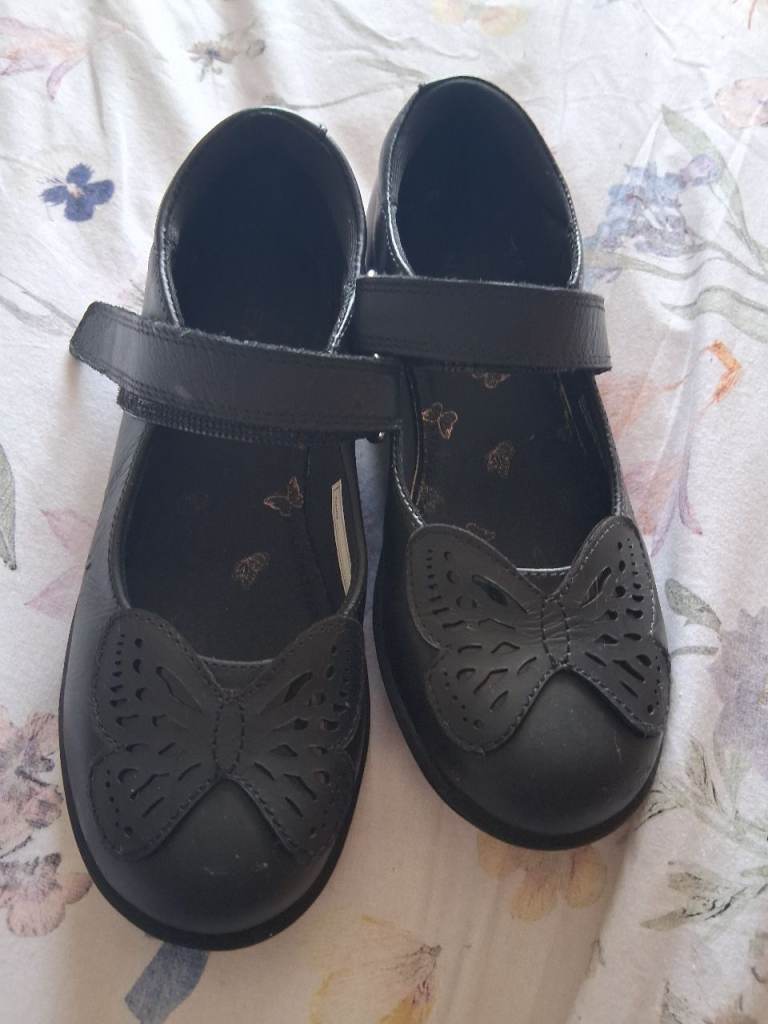 Next Black School Shoes – Size 13, Good Condition