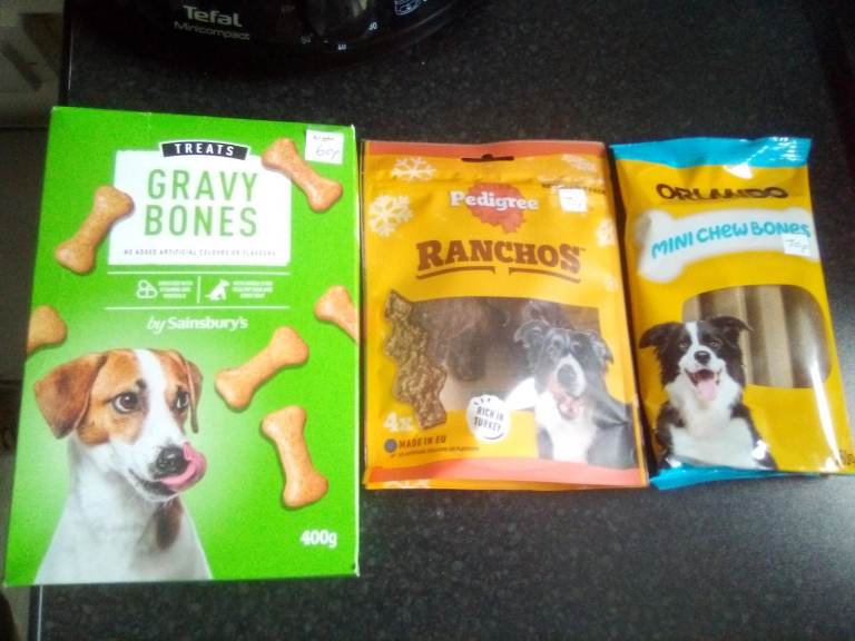 DOG Bowl, Letter Cage, Panniers, Dog Treats, Dog Books etc