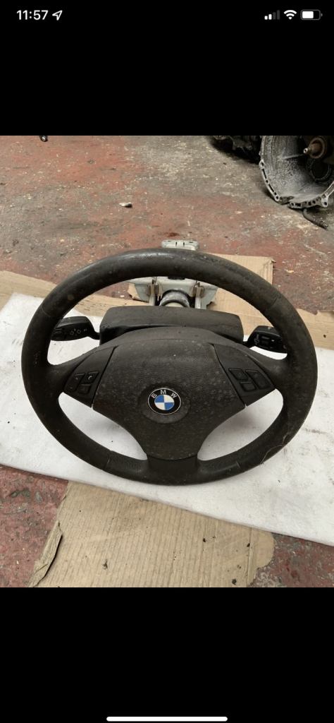 BMW 5 Series Diesel Adjust Steering Column WITH STEERING WHEEL