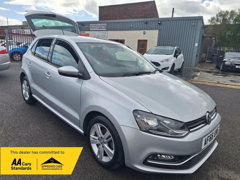 2016 Volkswagen Polo 1.2 TSI BlueMotion Tech Match Hatchback 5dr Petrol Manual Euro 6 (s/s) (90  ...