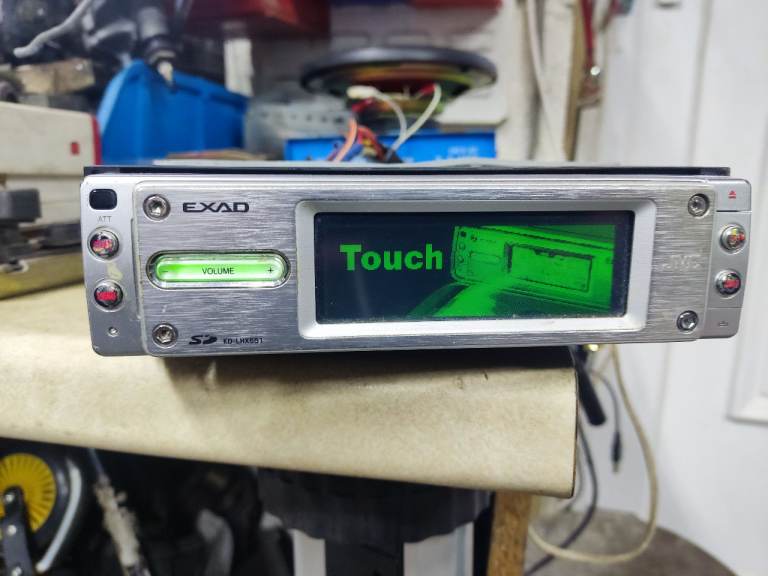 JVC CD player (touch screen  model )£90 ono can install in any car or post out for extra 