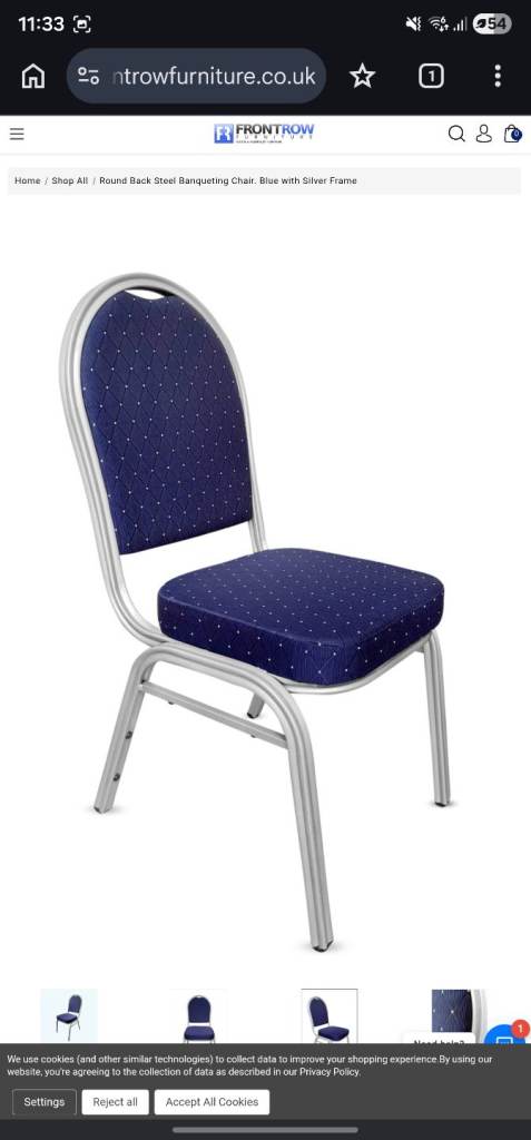 Banqueting chair