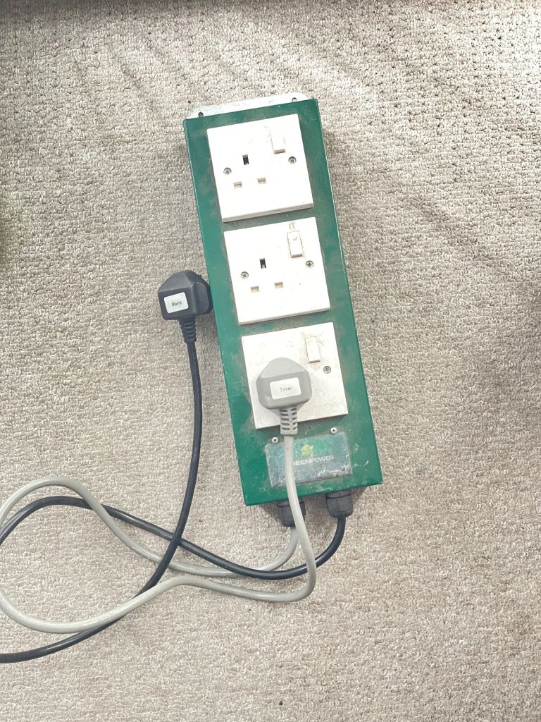 Green power 3 way contactor set with timer