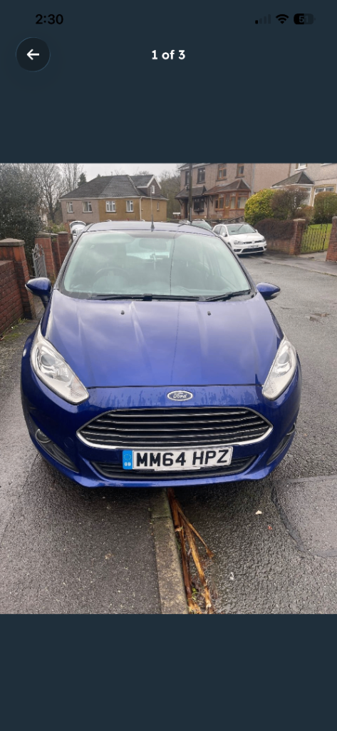 Ford, FIESTA, Hatchback, 2014, Manual, 998 (cc), 5 doors
