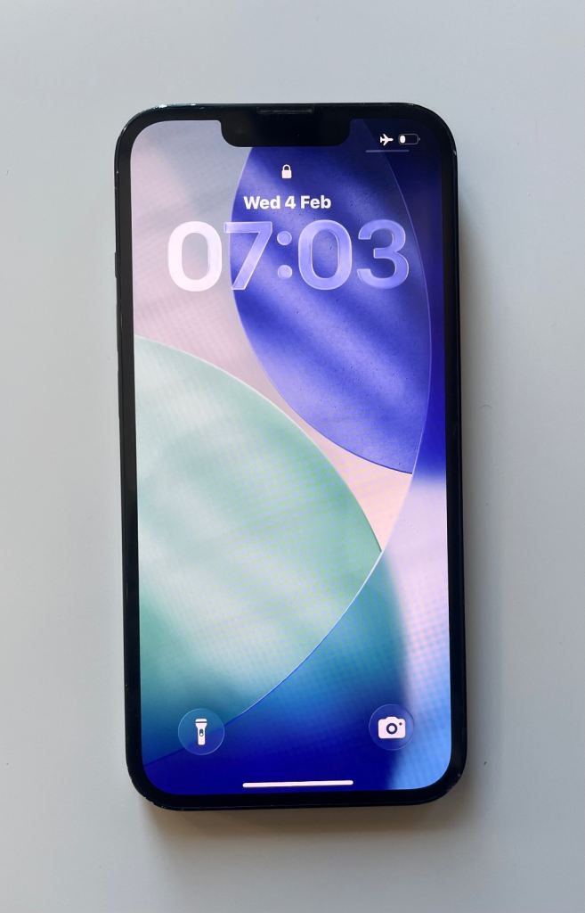 iPhone 13 Midnight, 128GB, Unlocked, 86% Battery Health