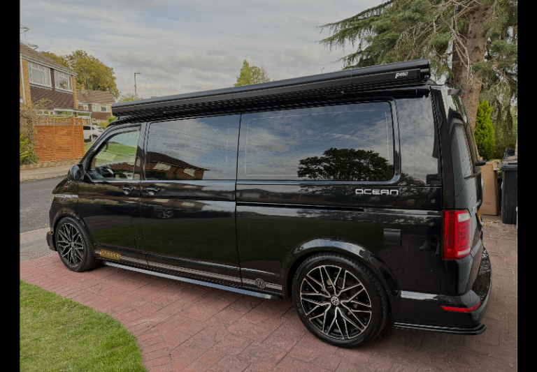 Stunning Volkswagen T6 LWB 204PS Automatic ULEZ A/C Diesel Heater Solar Rare 7 Seat Option Tailgate