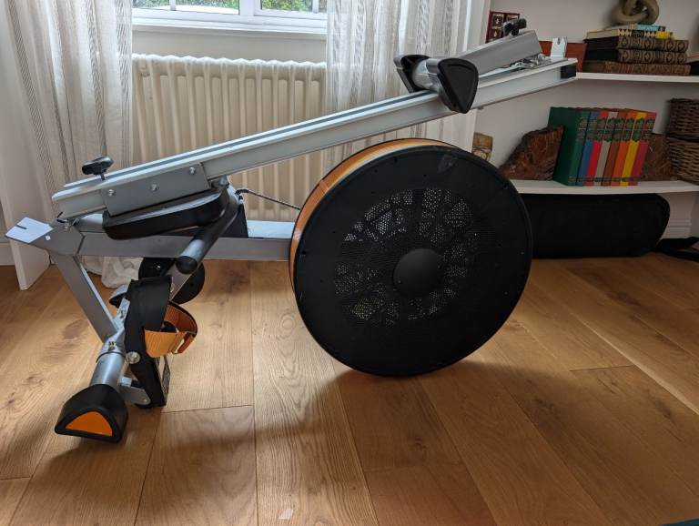 V-Fit Tornado Air Rower - Great Home Rowing Machine (Easy transport - fits in a small car!)