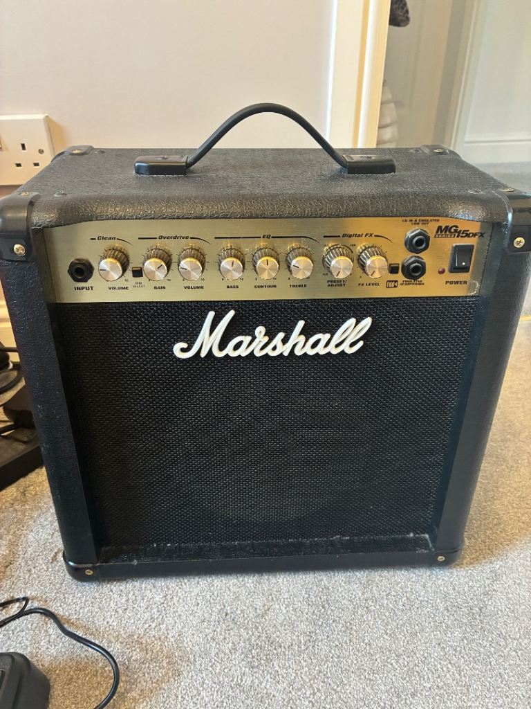 Marshall 15 watt amplifier