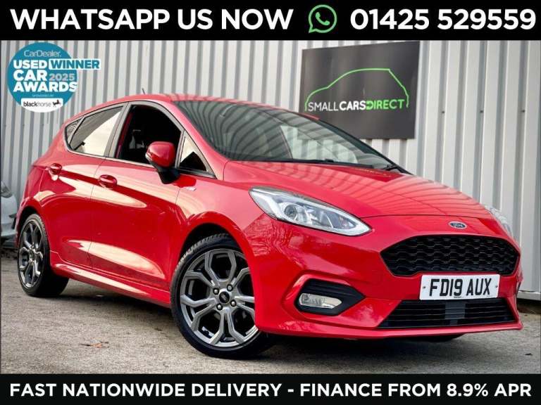 2019 Ford Fiesta 1.0T EcoBoost ST-Line X Euro 6 (s/s) 5dr HATCHBACK Petrol Manual