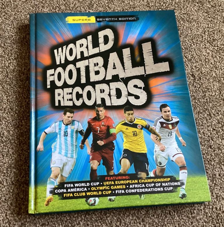 World Cup Football 2016 Records Seventh Edition Annual Book VGC