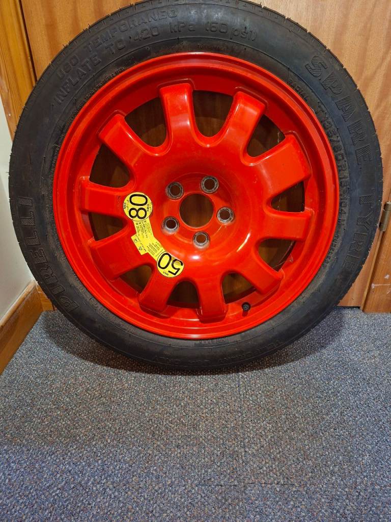 Spare wheel pirelli T135/80R18, bought for jaguar xe