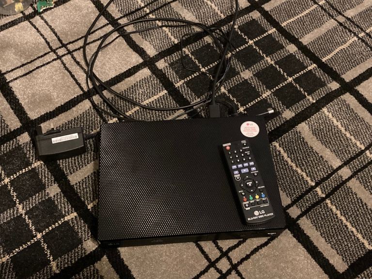 LG DVD blue ray player.
