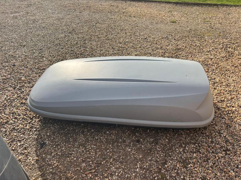 Halfords 420L Roof Box - Grey