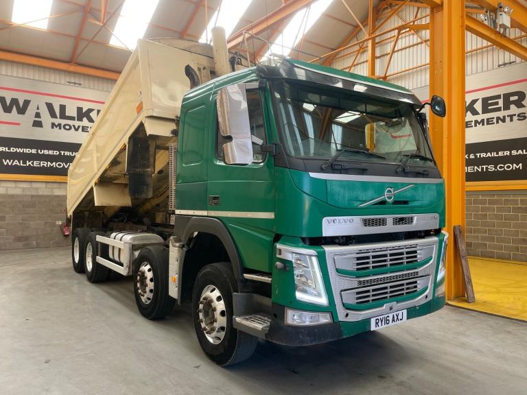 VOLVO FM 450 *EURO 6* 8X4 ALUMINIUM INSULATED TIPPER – 2016 – RY16 AXJ