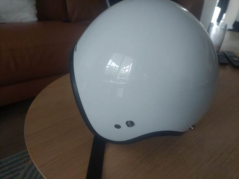 White Bell Helmet Mint Condition