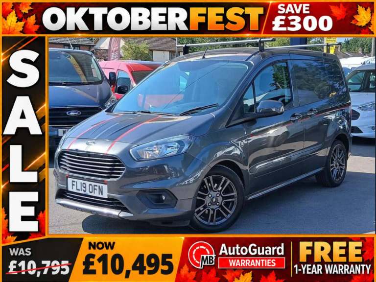 2019 Ford Transit Courier 1.5 TDCi Sport Panel Van 5dr Diesel Manual L1 Euro 6 (100 ps) Panel Van...