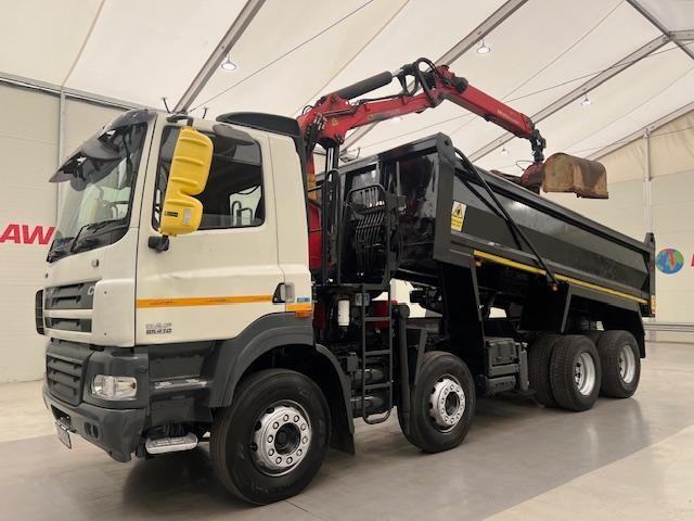 DAF TRUCKS CF85 410 8x4 Day Cab Steel Tipper Grab