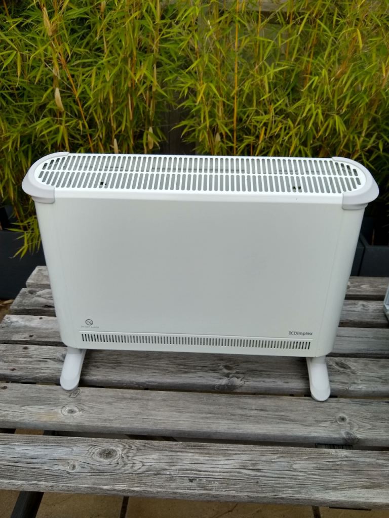 White Dimplex Freestanding Plug In Electric Convector Space Heater