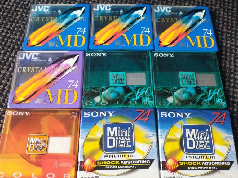 MiniDiscs