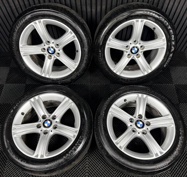 17" GENUINE BMW 3 SERIES 393 F30 F31 F32 ALLOY WHEELS TYRES ALLOYS
