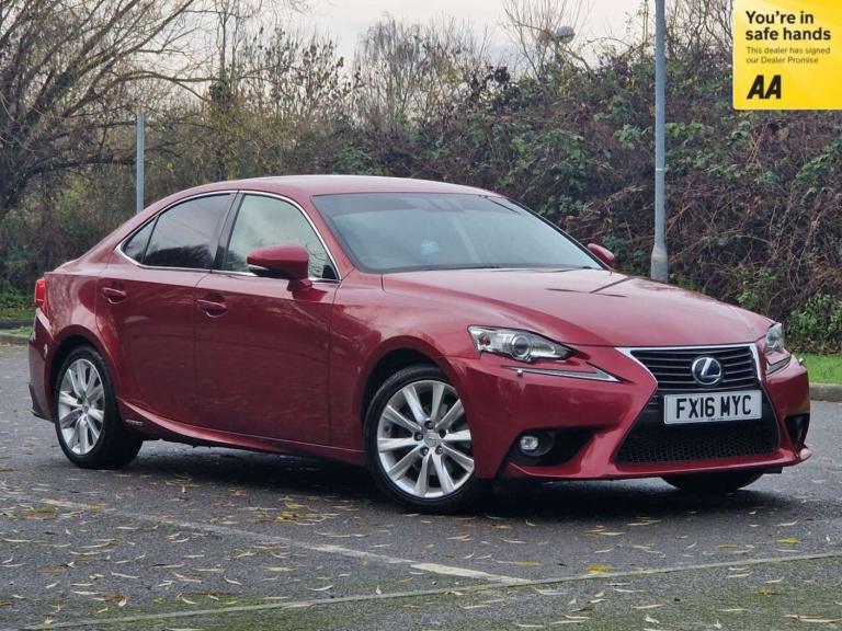 2016 Lexus IS 300h Executive Edition 4dr CVT Auto SALOON PETROL/ELECTRIC Automatic