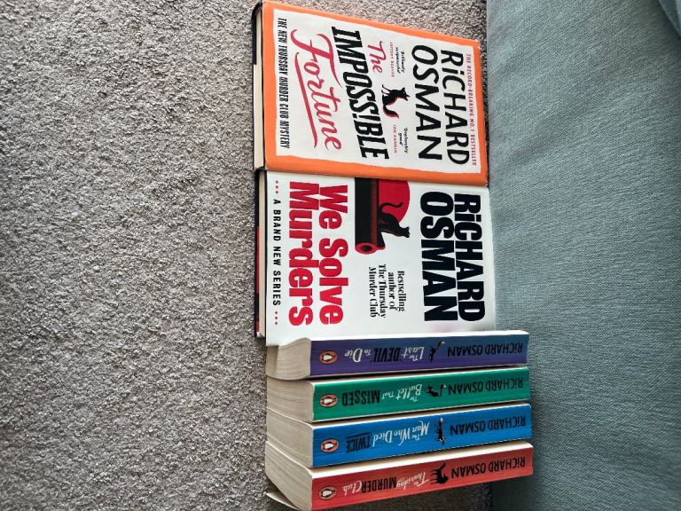 Richard Osman Murder Club Series 6 book set