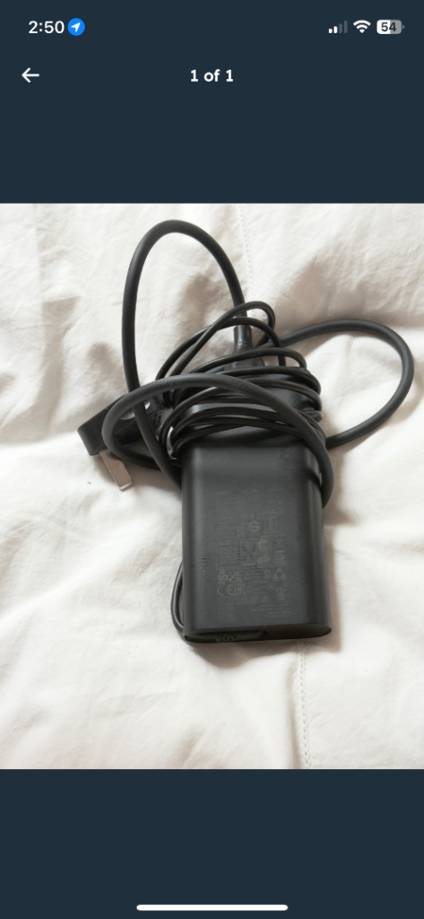 GENUINE DELL 130W TYPE C LAPTOP CHARGER, CAN BE USED WITH ANY TYPE C  LAPTOP, FIXED PRICE