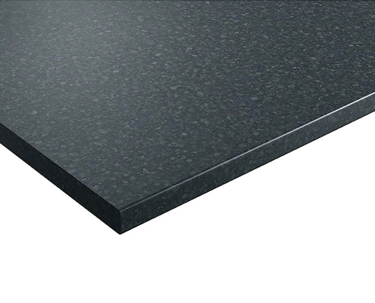 3000 x 600 x 30mm Kitchen Worktop - Black Atrium Matt - BRAND NEW
