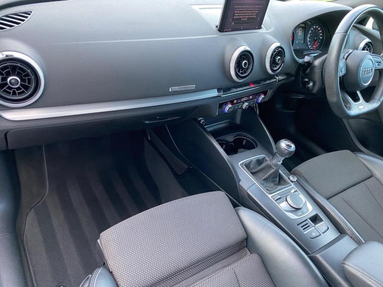 2017 Audi A3 1.5 TFSI CoD S line Euro 6 (s/s) 3dr HATCHBACK Petrol Manual