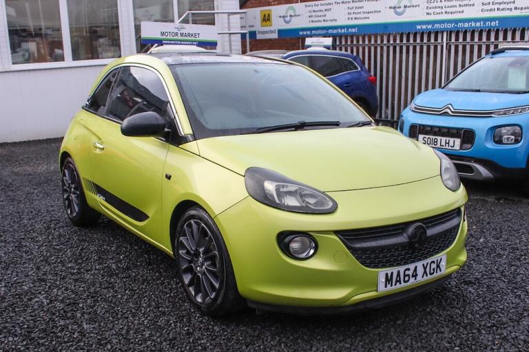 2014 Vauxhall ADAM 1.2i Glam 3dr HATCHBACK PETROL Manual