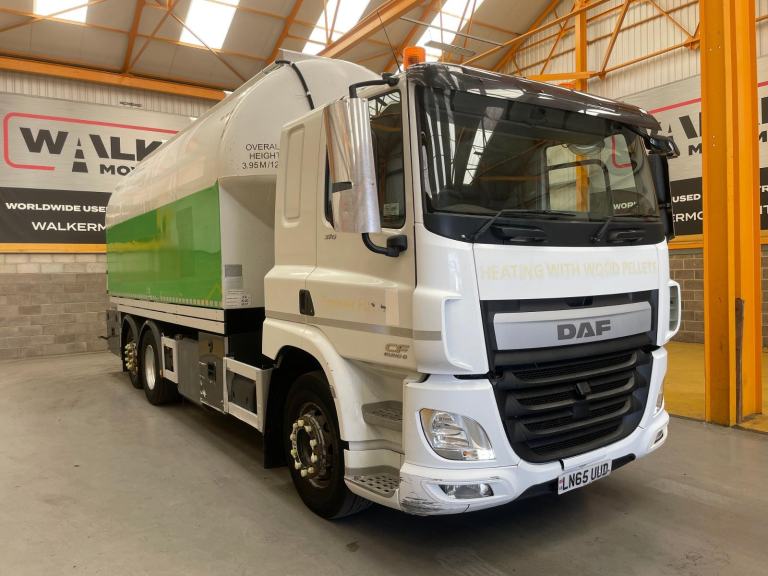 DAF CF370 *EURO 6* 6X2 30,000 LTR ALUMINIUM PELLET TANKER - 2015 - LN65 UUD