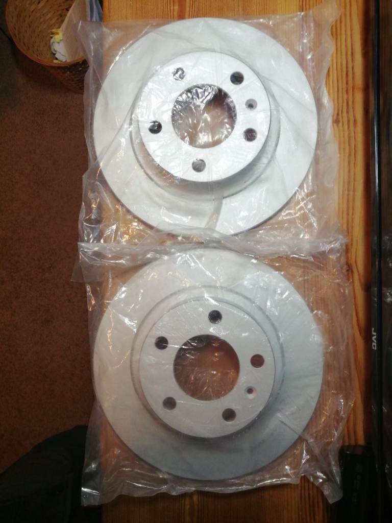 Brake discs and pads