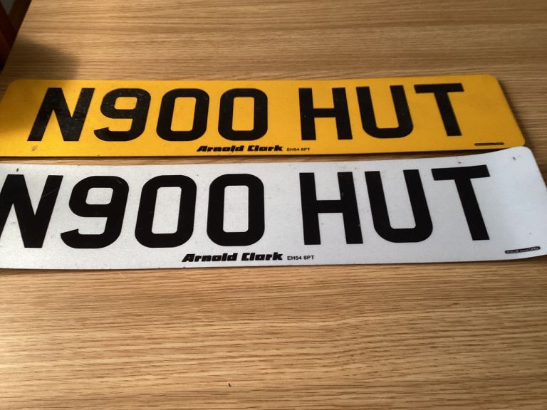 N900HUT private registration up for sale
