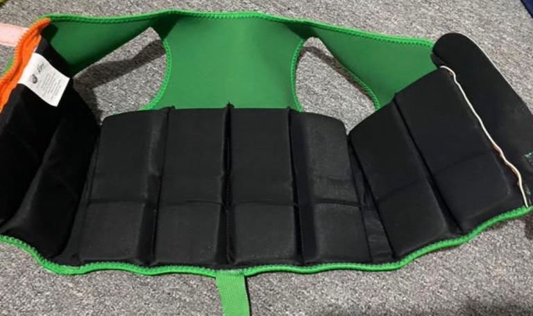 Green Kids' Swim Vest / Buoyancy Aid – Good Condition