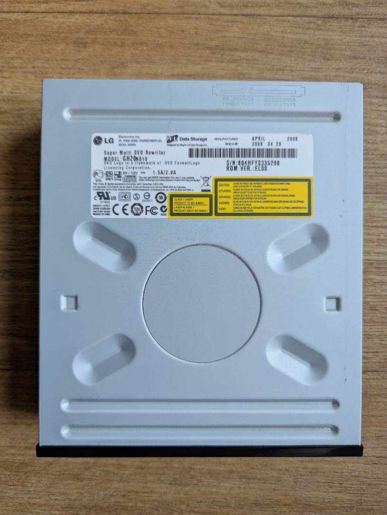 LG GH20NS10 SuperMulti DVD RW Drive