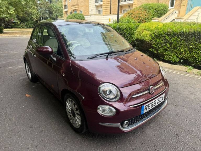 2016 66 FIAT 500 1.2 LOUNGE HATCHBACK 3DR PETROL MANUAL EURO 6 (S/S) (69 BHP)