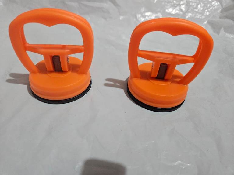 New 2 pieces suctions cups for pulling dents in car bodies