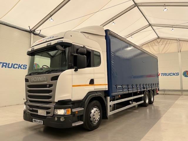 Scania G320 6x2 10 Tyre Rear Lift Sleeper Cab Curtainsider Manual