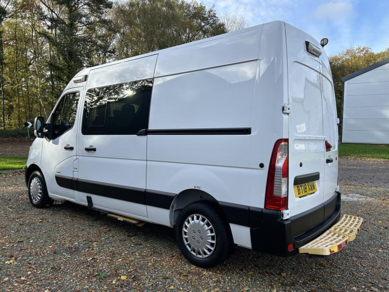 2018 VAUXHALL MOVANO 2.3 CDTi 130 WELFARE MESS CREWCAB VAN MWB CAMPER CONVERSION