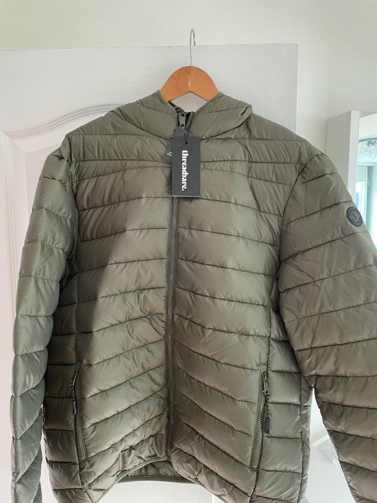 Padded shower proof jacket