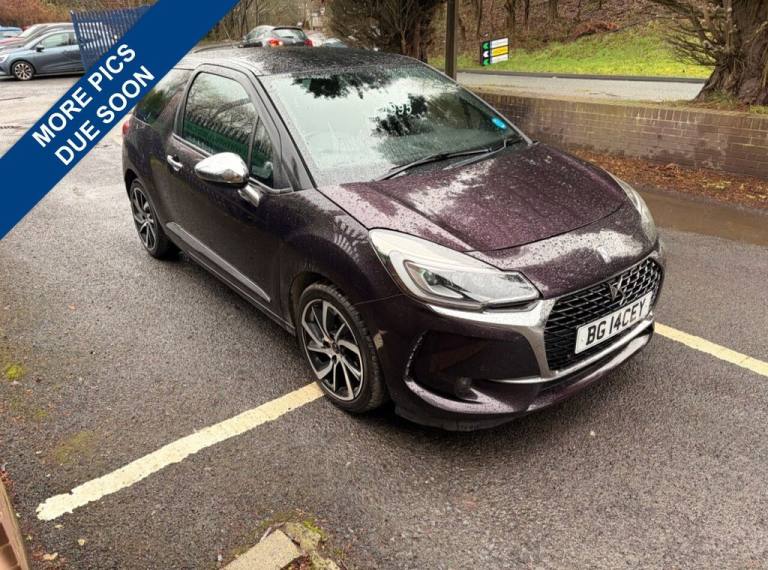 2016 DS Automobiles DS 3 1.6 BlueHDi Prestige Hatchback 3dr Diesel Manual Euro 6 (s/s) (100 ps) H...