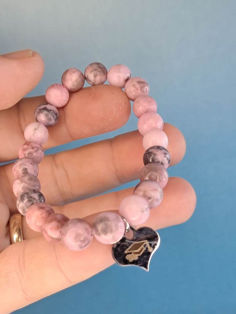 Graduation Gifts Natural Stone Bracelet Graduation Bracelets.