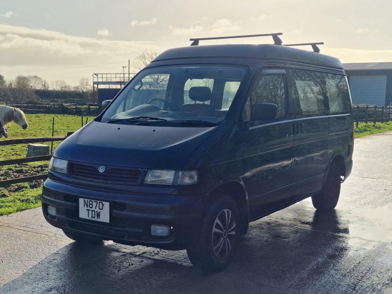 2007 Mazda Bongo Black High Roof Camper  Pop Top roof  Drives Perfect 10m MOT