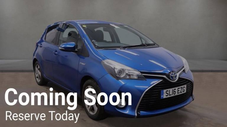 2016 Toyota Yaris 1.5 VVT-h Icon Hatchback 5dr Petrol Hybrid E-CVT Euro 6 (101 ps) Hatchback PETR...