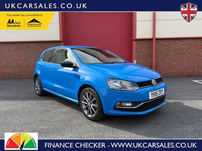 2015 Volkswagen Polo 1.2 TSI BlueMotion Tech SE Design Euro 6 (s/s) 5dr Hatchback Petrol Manual