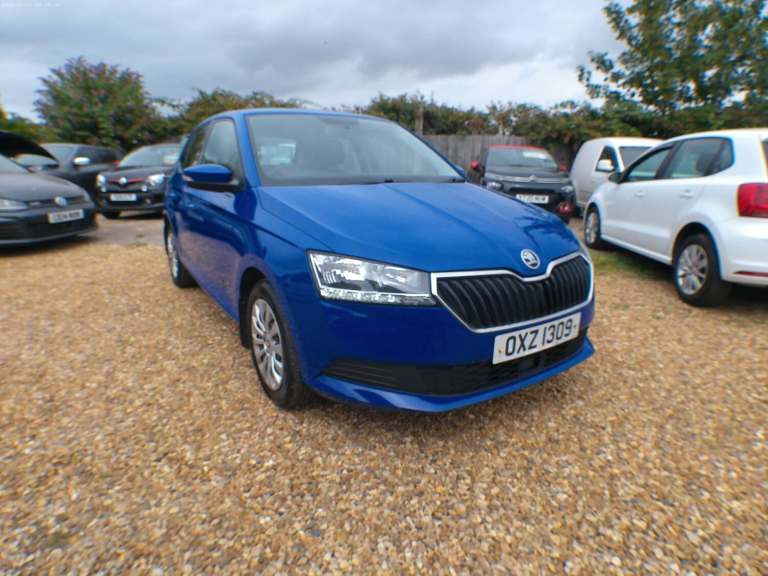2020 Skoda Fabia 1.0 MPI S 5dr HATCHBACK Petrol Manual